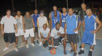 Citizens vs. Police Basketball game in Gorgona