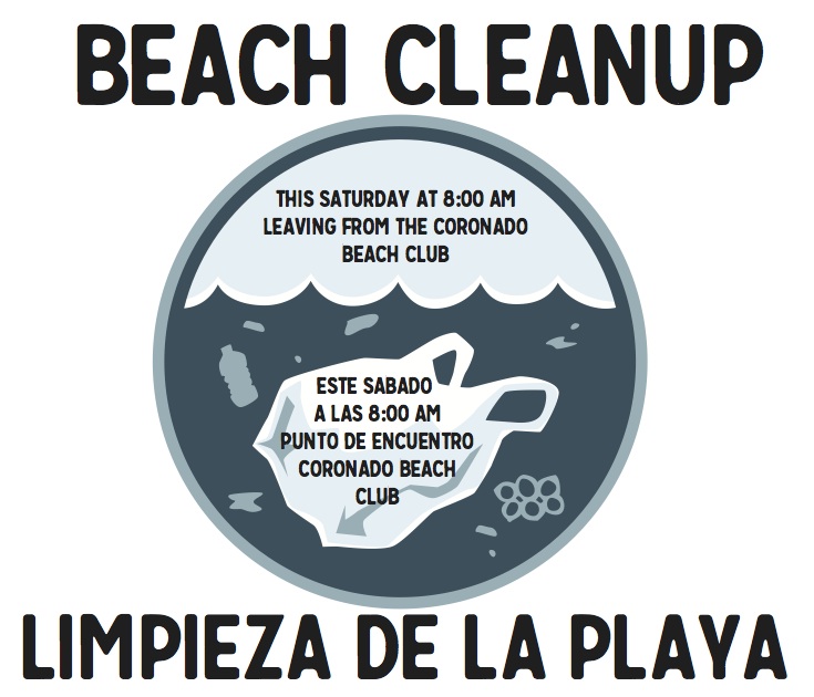 Playa Community Beach Cleanup