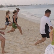 Fitness Challenge at the BEACHES