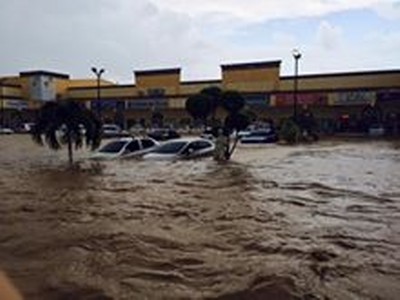 Flooding caused by Heavy Rain