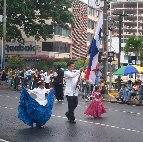 Panama Patriotic Days in the Rain and a Little Sun