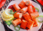 APPETIZER:  SMOKED SALMON ROLLS